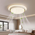 Yuelux, Plafoniere, 48 cm, 14 cm, 25 dB, Bianco, illuminazione LED, telecomando