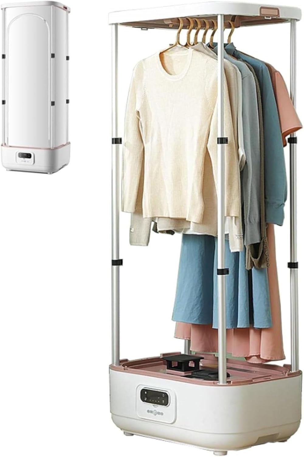 FXLUHAY, Asciugatrice, 220 V, 7,1 kg, 800 W, Bianco, telecomando