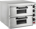 AityBuy, Forno elettrico, 2000 W, 14 cm, 30 cm, Argento, acciaio inox