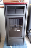 EDILKAMIN, Impianti di riscaldamento a pellet, NARA2, 9 kW, 235 m, 24 kg, Nero, vano contenitore, Wi-Fi, telecomando, timer