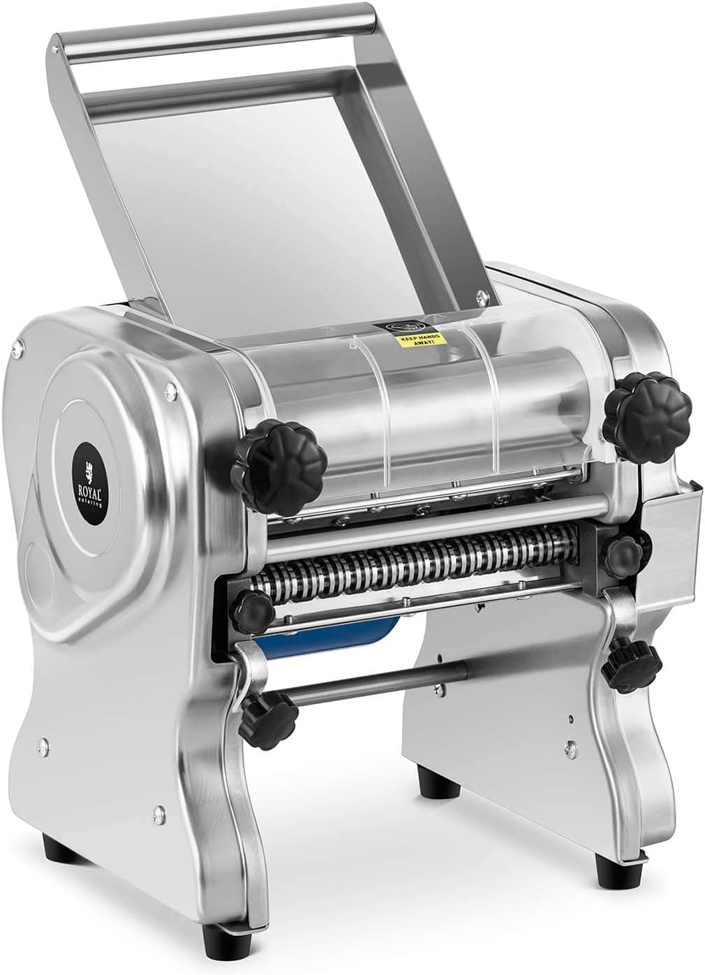 Royal Catering, Sfogliatrici, EPM220, 22 cm, 14 mm, 9 mm, Argento, acciaio inox
