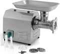 Mahlzeit, Tritacarne, 38,5 x 24 x 41,5 cm, 750 W, 150 kg, Argento, acciaio inox