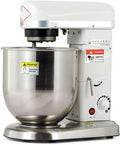 Impastatrice planetaria, 10 litri, 500 W, 15 kg, Argento, acciaio inox
