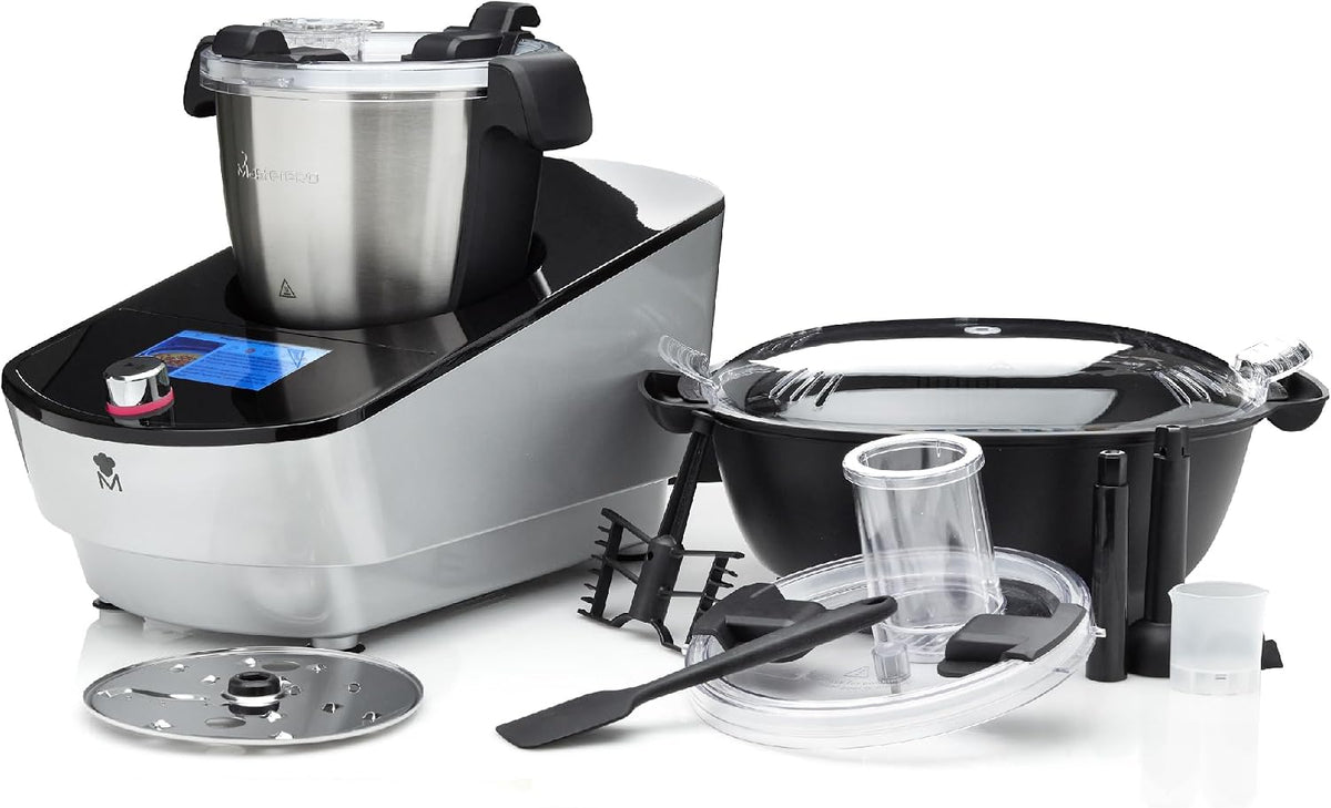 MasterPRO, Robot da cucina, 1000 W, 3.5 L, Nero, illuminazione LED