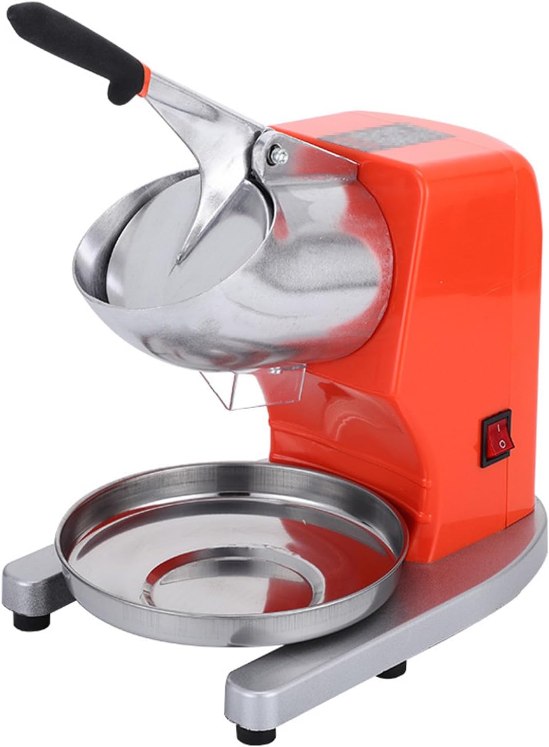 YSFHYAN, Macchina per cubetti di ghiaccio, 65 KG, 500 W, 220 V, Arancione, vano contenitore
