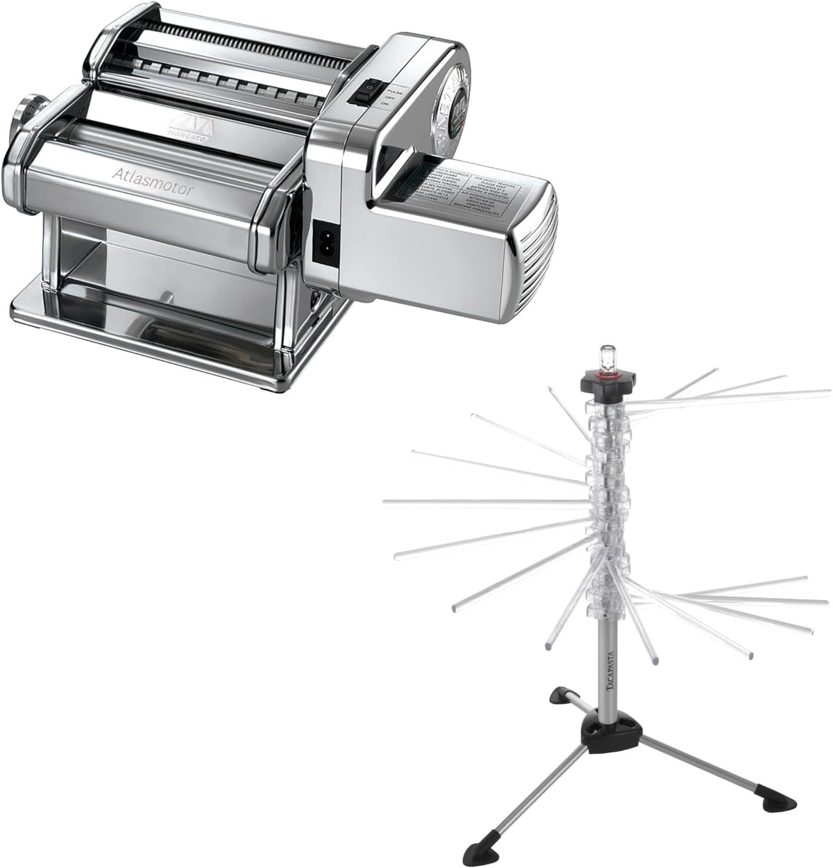 Marcato, Macchine per pasta a mano, 150 mm, 6,5 mm, 1,5 mm, Nero