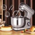 Generico, Impastatrice planetaria, 2000 W, 11 L, 240 V, Argento, acciaio inox, illuminazione LED