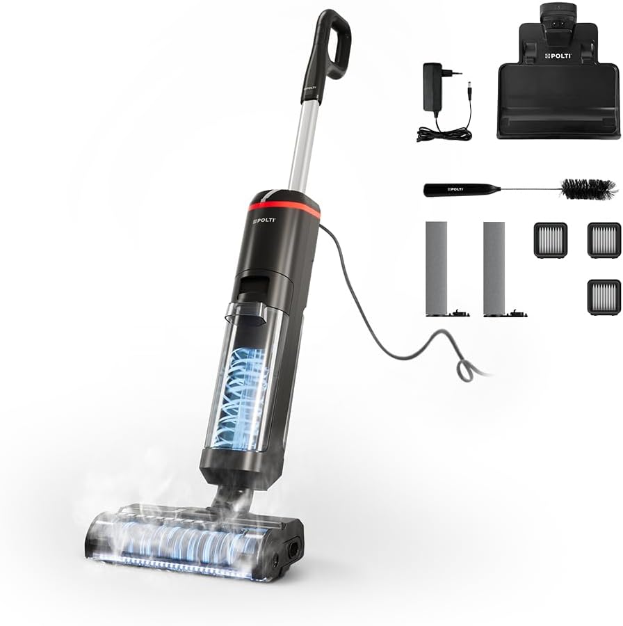 Polti, Aspirapolvere, WD20, 750 W, 0,6 l, Nero, autopulizia