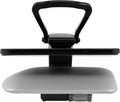 C-Juzarl, Presse da stiro, 66 cm, 66 x 53 x 26 cm, 240 V, Nero, alluminio, vano contenitore