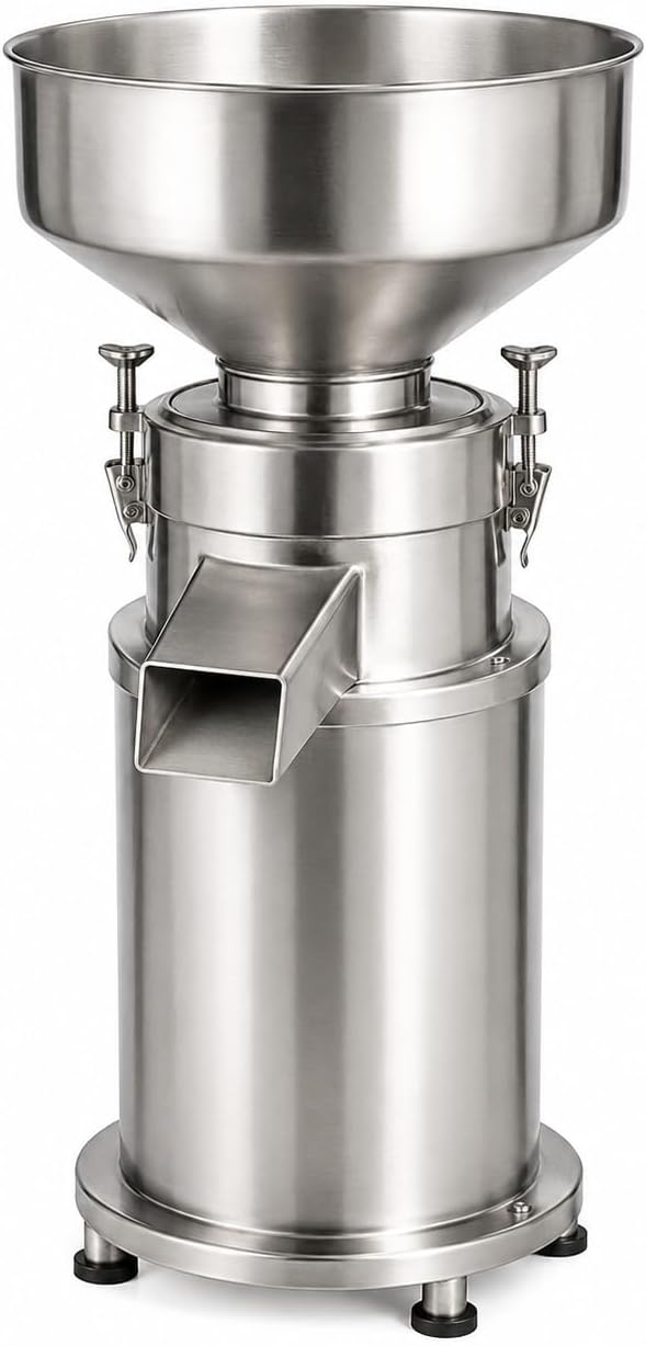 YNIYUJKL, Robot da cucina, 30 kg, 35x32x70 cm, 160 mm, Argento, acciaio inox