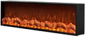 HCZKIUJY, Camino elettrico, 700x180x600 mm, 2000 mm, Nero