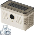 Macchina per cubetti di ghiaccio, 19,2 x 10,5 x 12,8 cm, 150 W, 2,4 kg, Grigio