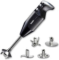 bamix, Frullatore, M350, 240 V, Argento/Nero, acciaio inox