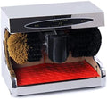 YANYUESHOP, Spazzole per scarpe, 220 V, 1400 giri/min, 45 W, Oro, acciaio inox
