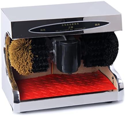 YANYUESHOP, Spazzole per scarpe, 220 V, 1400 giri/min, 45 W, Oro, acciaio inox
