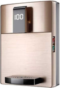 Distributori e fontane d'acqua, KJHYYPP, 2200 W, 220 V, 5 °C, Argento/Oro, illuminazione LED