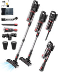 ASKGIFT, Aspirapolvere, Nero, vano contenitore, illuminazione LED, funzionamento senza fili