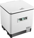 Tavolo, Pinuox, 800 W, 220 V, 194 cm, Argento/Bianco, acciaio inox