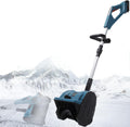 Frese da neve, 1000 W, 27 cm, 66 cm, Nero, acciaio inox, struttura pieghevole