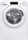CANDY, Lavatrice, CSS128TW4-11, 8 kg, Bianco, acciaio inox, timer