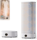 Armadio, 1000 W, 70°C, Grigio, struttura pieghevole, illuminazione LED, telecomando, timer, funzionamento senza fili