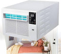 MhWrughts, Condizionatore, 1881 BTU, 550 W, 285x230x460 mm, Bianco, telecomando