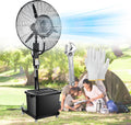 Ventilatori a piantana, Generico, 25,5 pollici, 200 cm, 205 cm, Nero