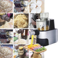 Soflightmok, Macchine per la pasta elettriche, 450 W, 1,5 L, 120 giri/min, Nero, acciaio inox