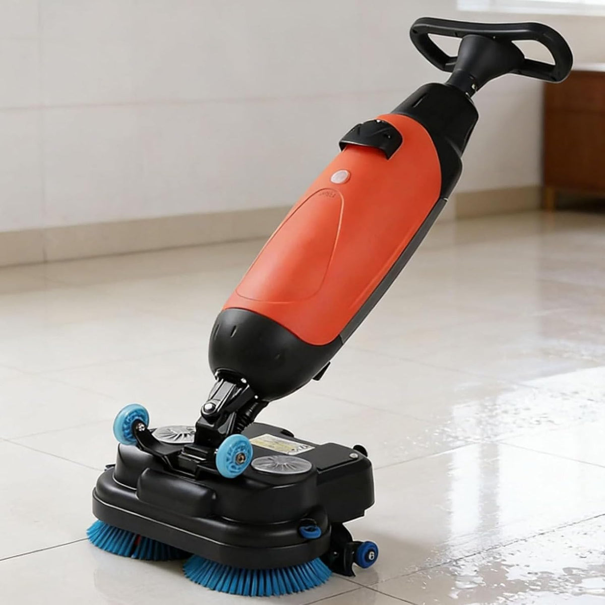Lavapavimenti, Hydravex, 45 cm, 1200 m, 19 kg, Rosso, funzionamento senza fili