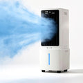 Lsoiup, Raffrescatore evaporativo, 12 L, Bianco, telecomando, timer