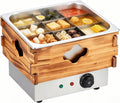 Hot pot elettriche, 14 Litri, 240 V, 1300 W, Nero, acciaio inox