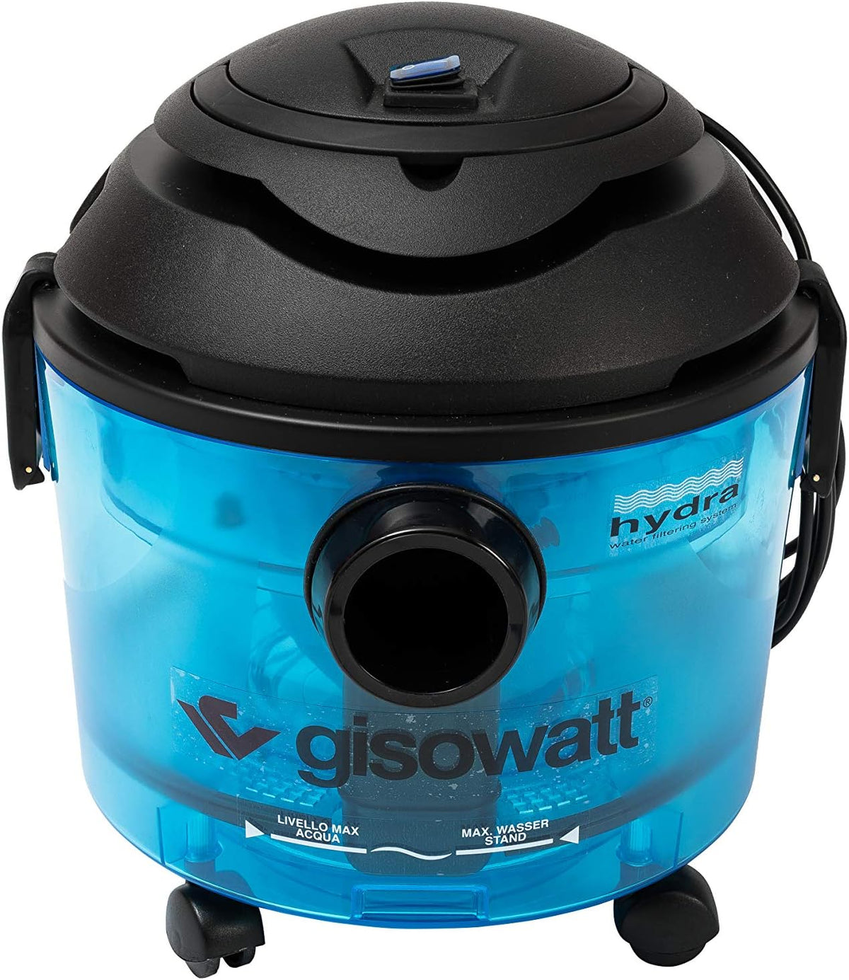 Aspirapolvere, Gisowatt, 20 litri, 1200 W, 240 V, Nero, vano contenitore