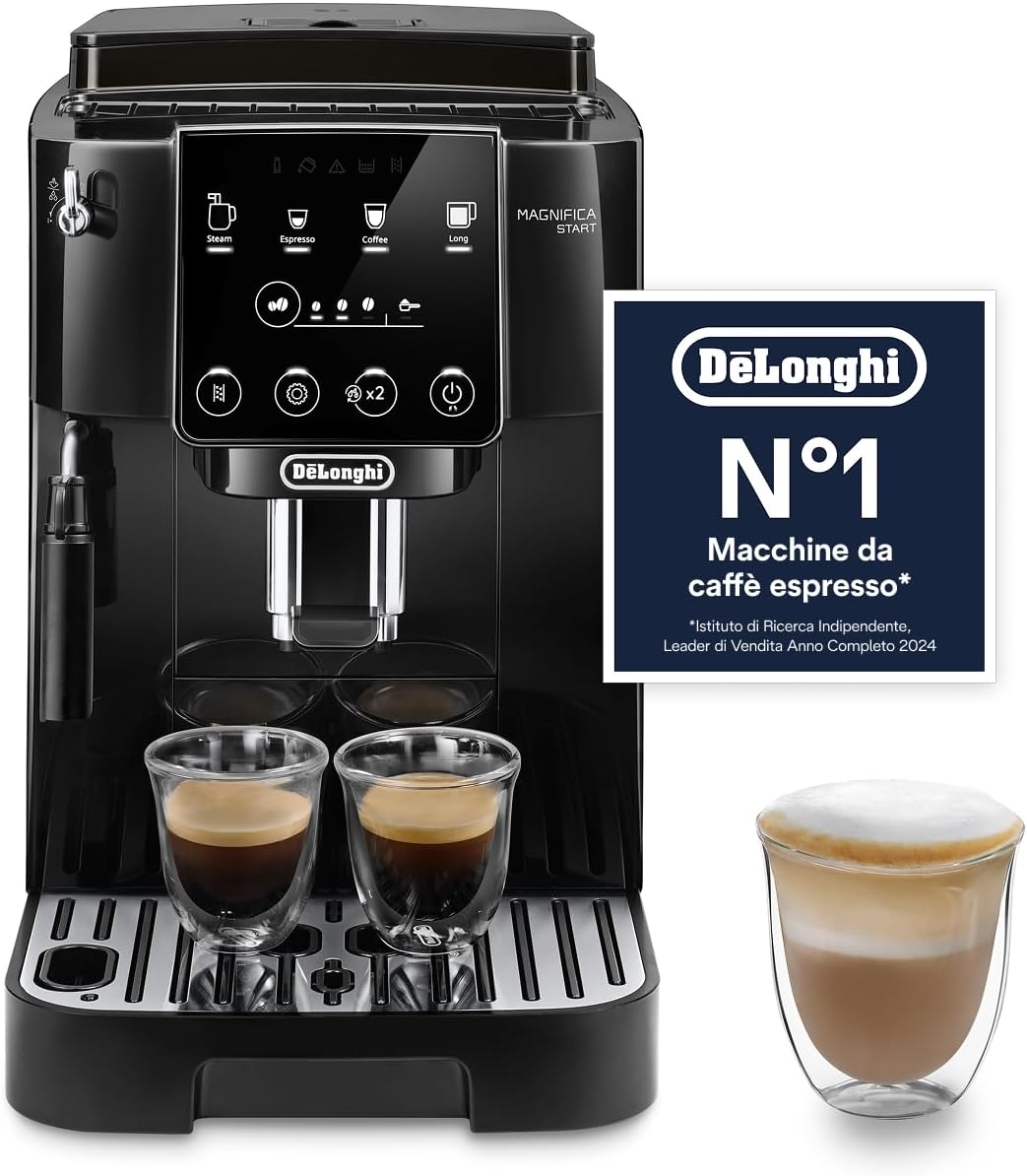De'Longhi, Macchina da caffè automatica, ECAM222.20.B, Nero