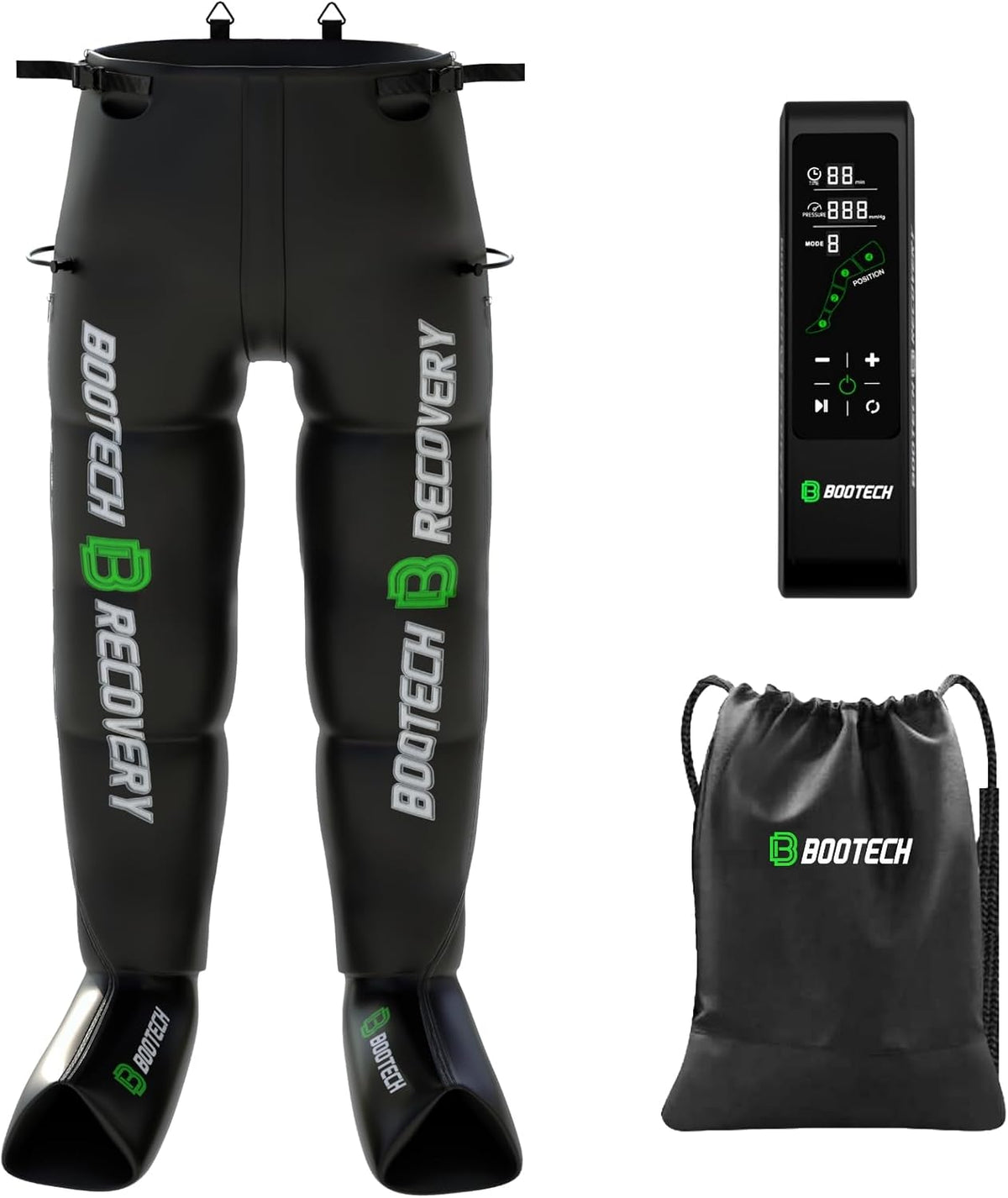 BOOTECH, Massaggiatori elettrici per i piedi, Nero