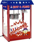 Royal Catering, Macchine per Pop-corn, 1500 W, 5 kg, 34.5 x 52 cm, Nero