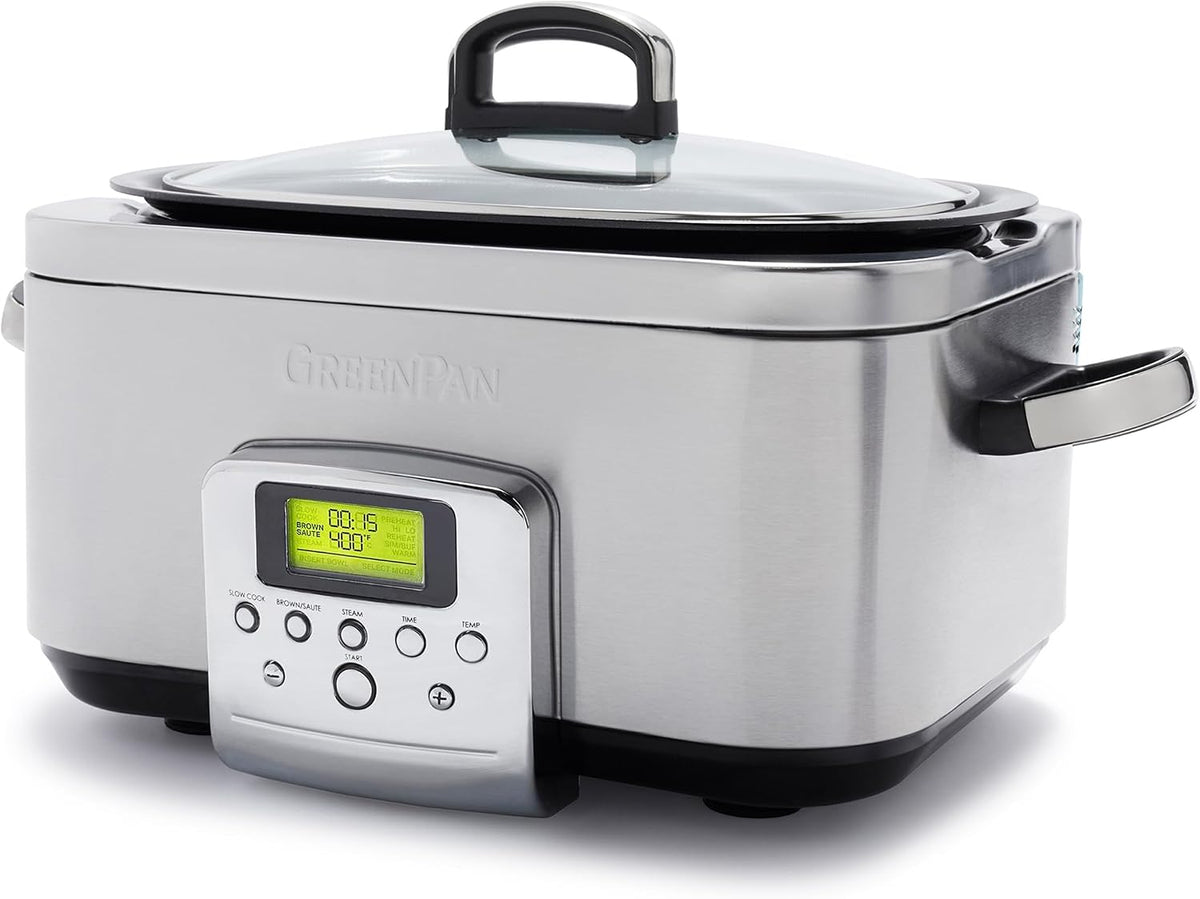 Lavastoviglie, GreenPan, 6 L, Argento