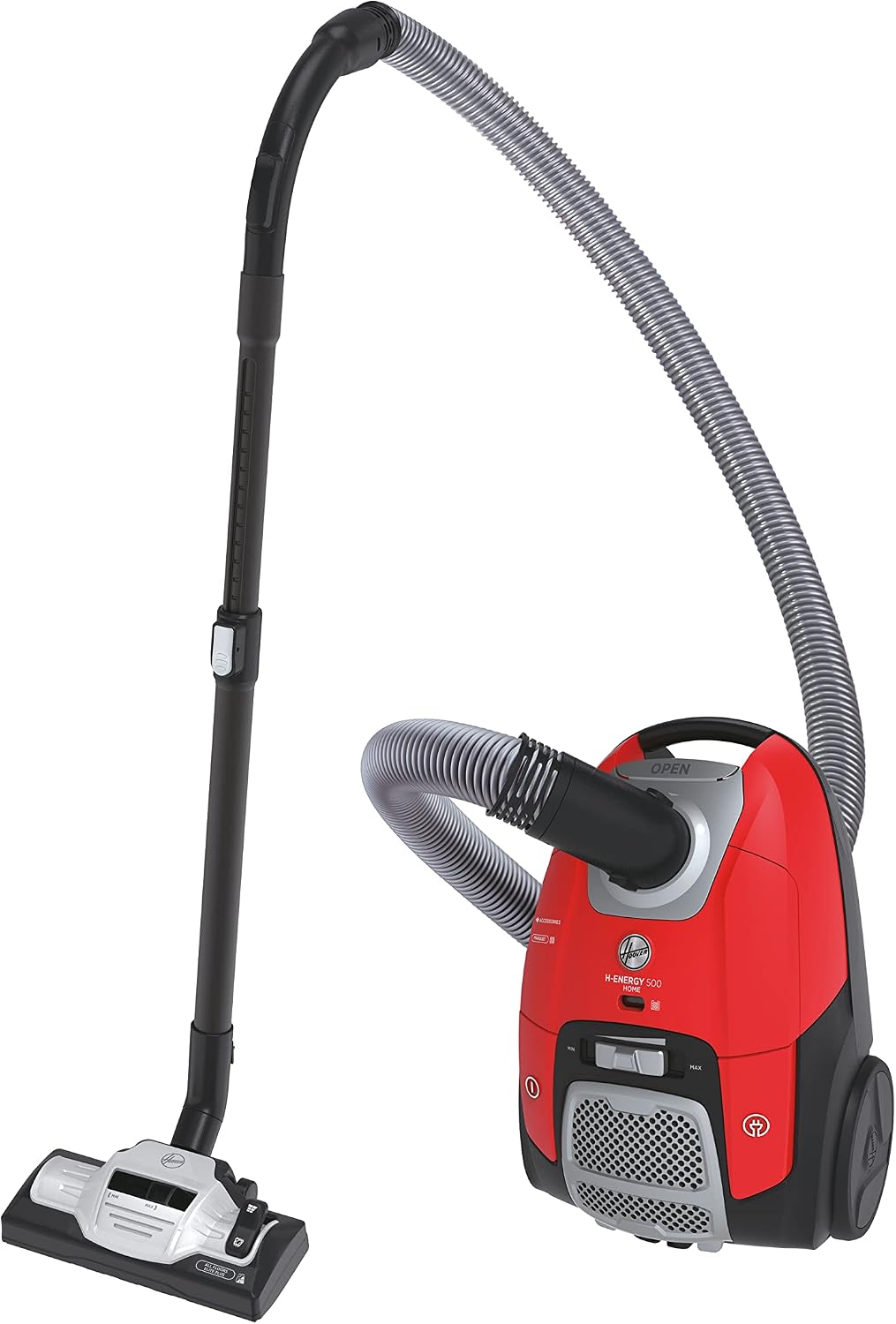 Hoover, Aspirapolvere, HE510HM0, 700 W, 3,5 L, 9 m, Rosso