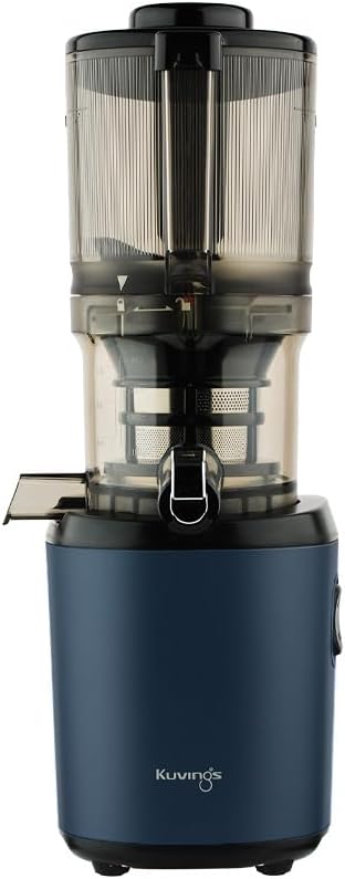 Kuvings, Estrattori succo albero singolo masticatori, AUTO6, 1,7 L, 1,1 °C, 200 W, Nero, vano contenitore, 2 in 1