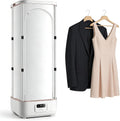 Armadio, QIUNAOZI, 900 W, 70 °C, 900 ml, Grigio, struttura pieghevole, telecomando, timer