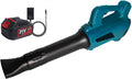 HIJYMNZPQ, Soffiatori per foglie, 460CFM, 18 V, 54 m, 89 dB, Bianco, funzionamento senza fili