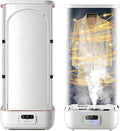 QIUNAOZI, Armadio, 900 W, 70 °C, 900 ml, Grigio, struttura pieghevole, telecomando, timer