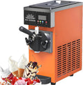 UORDBY, Gelatiera, 450 W, 2,5 L, 80 g, Arancione, acciaio inox, timer