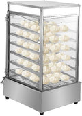 DLQZDS, Vaporiere elettriche, 900 W, 300x300 mm, 70 mm, Argento, acciaio inox
