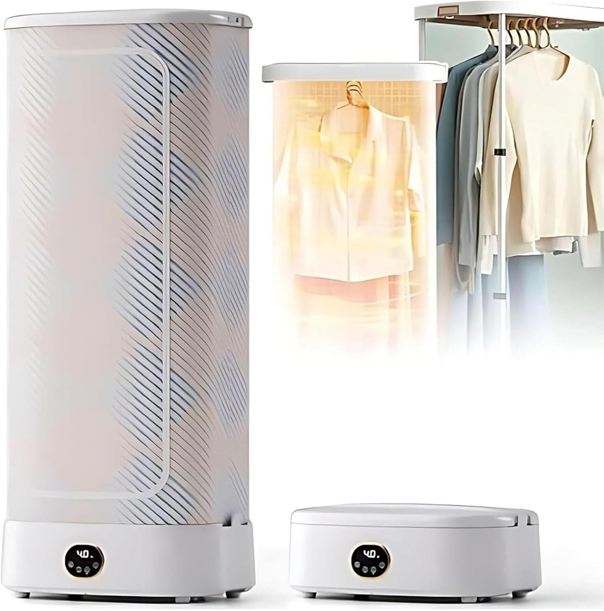 JAVPTAV, Armadio, 1000 W, Bianco, alluminio