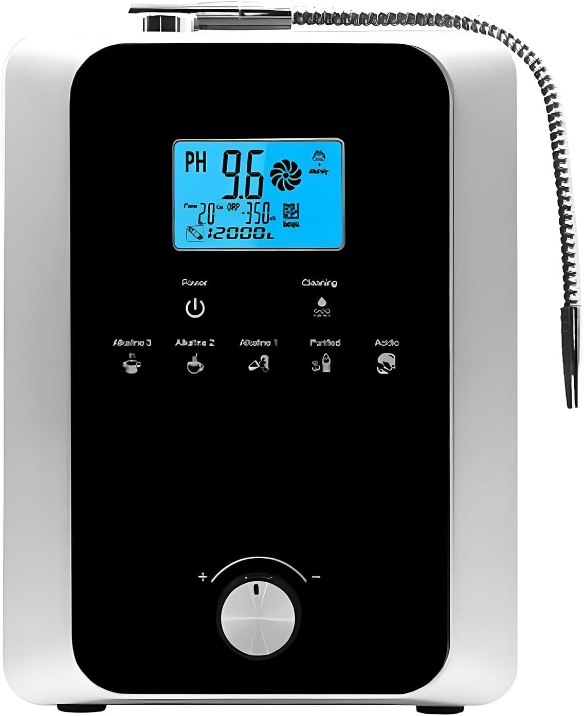 Memykoy, Caraffe Filtranti, 8000 l, 2000 W, Nero, autopulizia