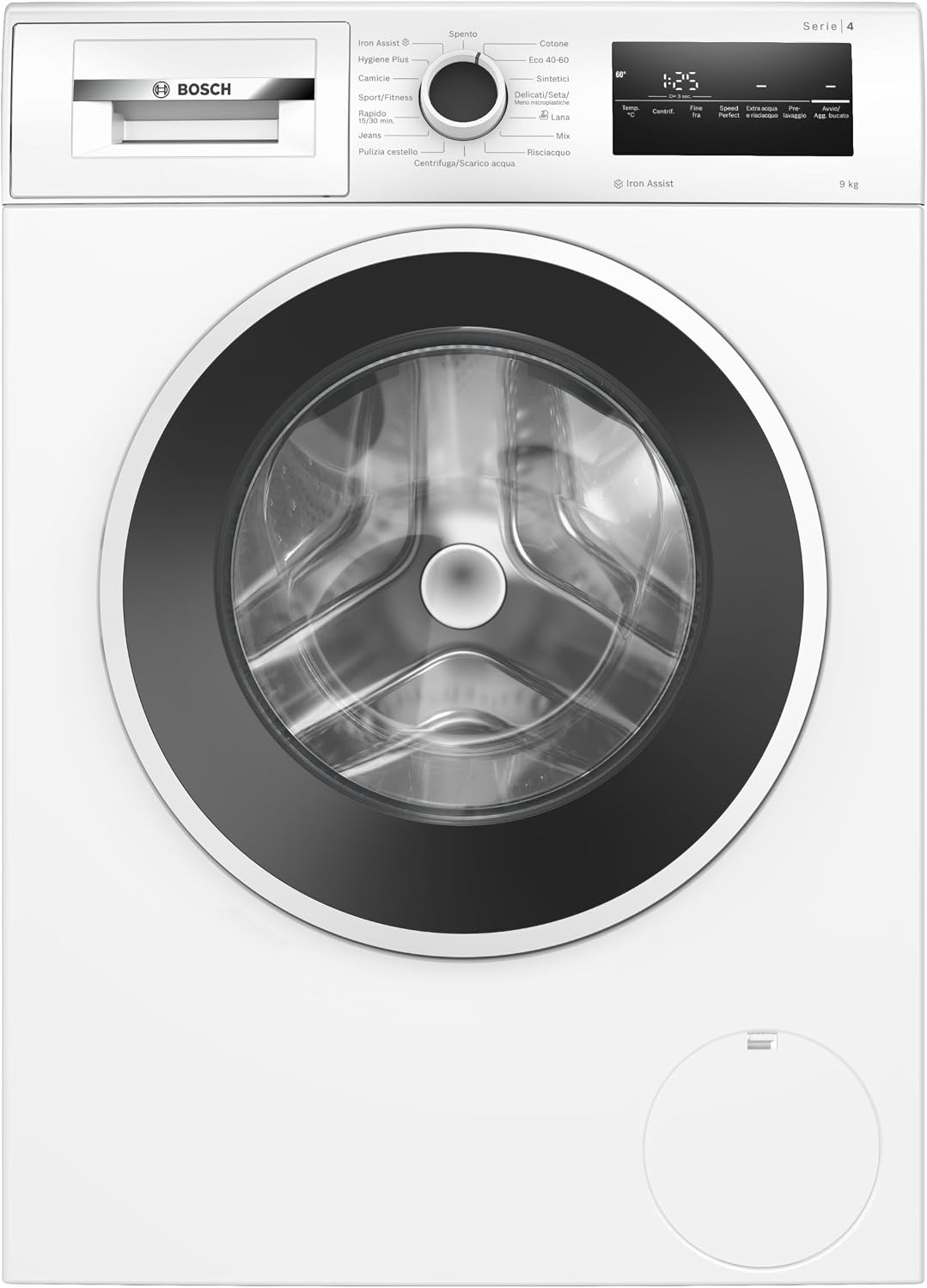 Lavatrice, WAN28219IT, Bosch, 9 kg, 1400 giri/min, Bianco