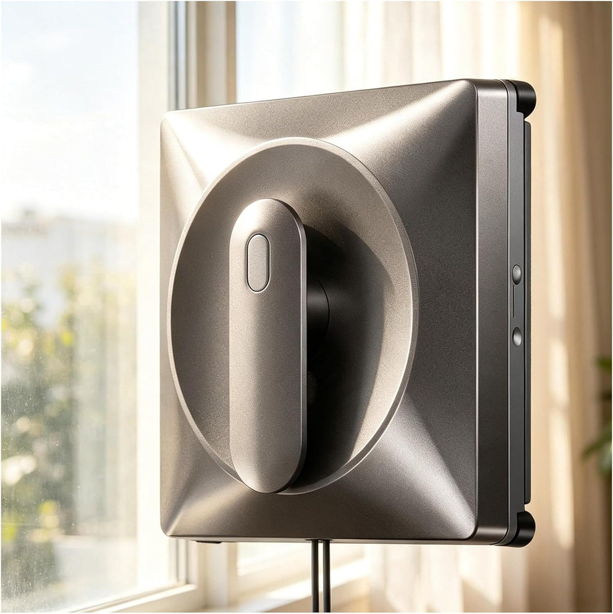 liuyunfeiGL, Aspiratori per finestre, 50 m, 60 dB, Nero, Bluetooth, telecomando