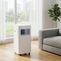 HURUMA, Condizionatore portatile, 14000BTU, 14000 BTU, 32°C, Bianco, illuminazione LED, telecomando, timer