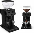 Macinacaffè elettrici con lama, QFGain, 300 W, 50 mm, 58 mm, Nero, timer