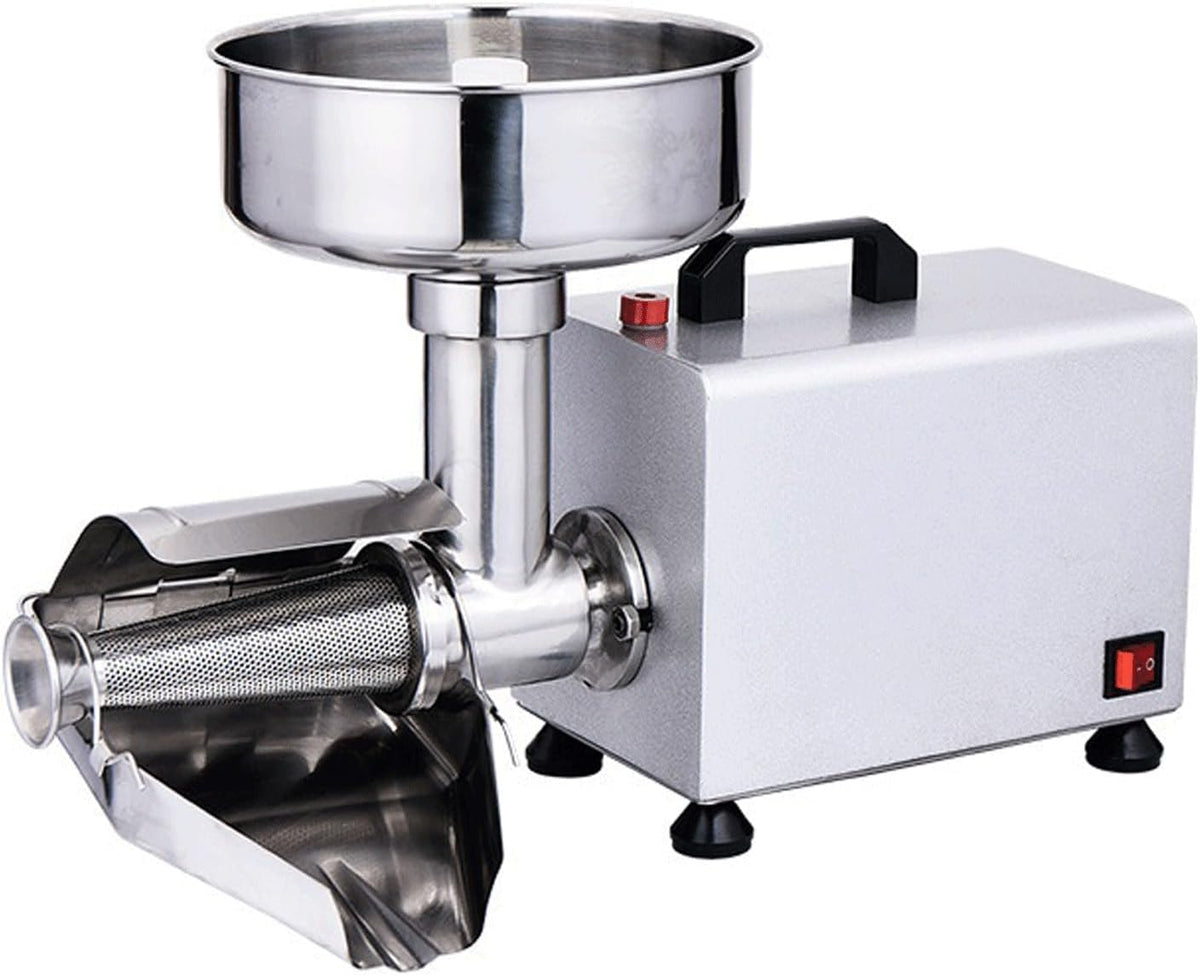 JINTVO, Passaverdura, 450 W, 49 x 23 x 34,5 cm, 110 V, Argento, acciaio inox